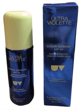 Ultra Violette Sequin Supreme SPF 50 Glow-boosting Facial Sunscreen Moisturizer